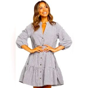 *NWOT* petal & pup Daria Print Tiered Dress